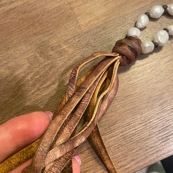 Freshwater Pearl Fringe Choker - Picture 4 of 4